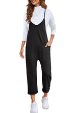 Load image into Gallery viewer, Pocketed Adjustable Spaghetti Strap Straight Leg Jumpsuit
