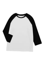 Load image into Gallery viewer, Color Block Raglan Sleeve Pullover Top
