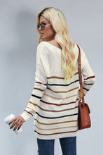 Load image into Gallery viewer, Multicolor Striped Knit Sweater
