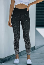 Load image into Gallery viewer, Dots Scattering Black Leggings
