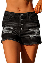 Load image into Gallery viewer, Gypsy Mid-rise Distressed Denim Shorts
