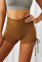 Load image into Gallery viewer, Side Drawstring Anti Cellulite High Waist Scrunch Butt Lift Shorts
