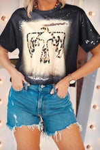 Load image into Gallery viewer, Leopard Thunderbird Bleached Tee
