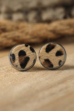 Load image into Gallery viewer, Leopard Studded Earrings
