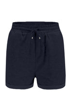 Load image into Gallery viewer, Tie Waist Side Pockets Cuffed Lounge Shorts
