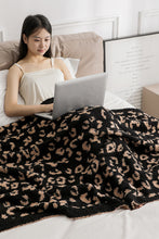 Load image into Gallery viewer, Leopard Grain Knitting Blanket 127*152CM
