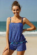 Load image into Gallery viewer, Dotted Print Tankini Swimwear
