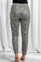 Load image into Gallery viewer, Khaki Breezy Leopard Joggers
