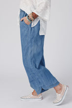 Load image into Gallery viewer, Wide Leg Drawstring Waist Loose Pants
