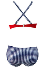 Load image into Gallery viewer, Sexy Red Padded Gather Push-up Bikini Set
