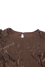 Load image into Gallery viewer, Puff Sleeve Sequin Top
