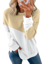 Load image into Gallery viewer, Patchwork Dropped Shoulder Sweatshirt
