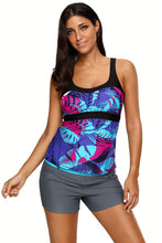 Load image into Gallery viewer, Abstract Printed Camisole Tankini Top
