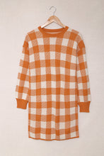 Load image into Gallery viewer, Plaid Sweater Dress
