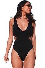 Load image into Gallery viewer, Slimmer Cutout One Piece Swimsuit
