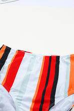 Load image into Gallery viewer, Square Neck Sleeveless Fashion Print Tankini Set

