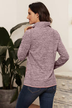 Load image into Gallery viewer, Quarter Zip Pullover Sweatshirt
