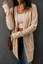 Load image into Gallery viewer, Hooded Open Knit Cardigan
