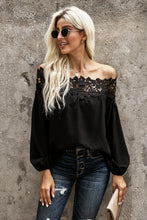 Load image into Gallery viewer, Blooming Lace Off The Shoulder Top
