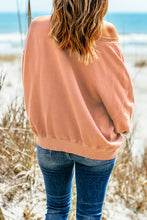 Load image into Gallery viewer, Drop Shoulder Sweatshirt with Kangaroo Pocket
