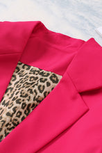 Load image into Gallery viewer, Leopard Lined Blazer
