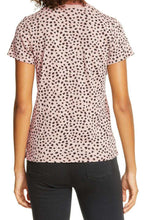 Load image into Gallery viewer, Cheetah Print O-neck Short Sleeve T Shirt
