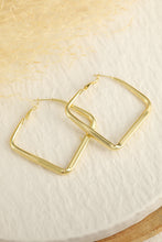 Load image into Gallery viewer, Chunky Square Hoop Earrings
