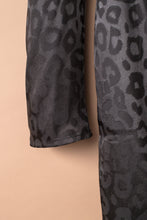 Load image into Gallery viewer, Print Long Sleeve High Waist Mini Dress

