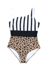 Load image into Gallery viewer, &amp; Stripes One-Piece Swimwear
