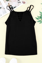 Load image into Gallery viewer, Ladder Hollow-out Tank Top
