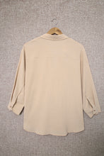 Load image into Gallery viewer, Collared 3/4 Sleeve Shirt
