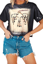 Load image into Gallery viewer, Leopard Thunderbird Bleached Tee
