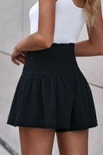 Load image into Gallery viewer, Smocked High Waist Ruffle Shorts
