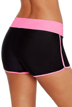 Load image into Gallery viewer, Contrast Pink Trim Swim Board Shorts
