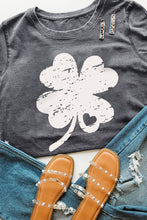 Load image into Gallery viewer, St Patrick Shamrock Graphic Print Tee

