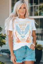 Load image into Gallery viewer, NASHVILLE 1982 Eagle Graphic Print Casual T Shirt
