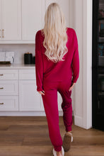 Load image into Gallery viewer, Long Sleeve Pullover and Jogger Pants Lounge Set
