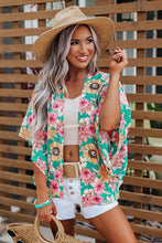 Load image into Gallery viewer, Vacay Floral Print Kimono
