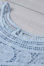 Load image into Gallery viewer, Crochet Lace Tank Top

