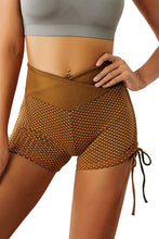 Load image into Gallery viewer, Side Drawstring Anti Cellulite High Waist Scrunch Butt Lift Shorts
