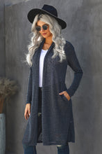 Load image into Gallery viewer, Slouchy Pocketed Knit Longline Cardigan
