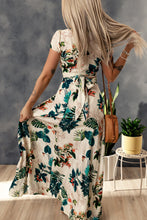 Load image into Gallery viewer, Tropical Print Crop Top and Maxi Skirt Set
