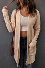 Load image into Gallery viewer, Hooded Open Knit Cardigan
