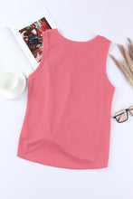 Load image into Gallery viewer, Twist Knot Waffle Knit Tank Top
