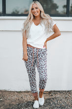 Load image into Gallery viewer, Print Elastic Waist Jogger Pants
