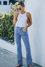 Load image into Gallery viewer, Vintage Casual Pocket Flared Jeans
