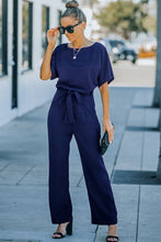 Load image into Gallery viewer, Belted Wide Leg Jumpsuit
