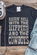 Load image into Gallery viewer, Hippies And The Cowboys Graphic Tee
