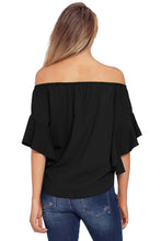 Load image into Gallery viewer, Off The Shoulder Knot Front Top
