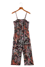 Load image into Gallery viewer, Mixed Paisley Print Cropped Jumpsuit
